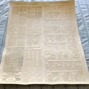 Vintage 1973 Comic Newspaper Page